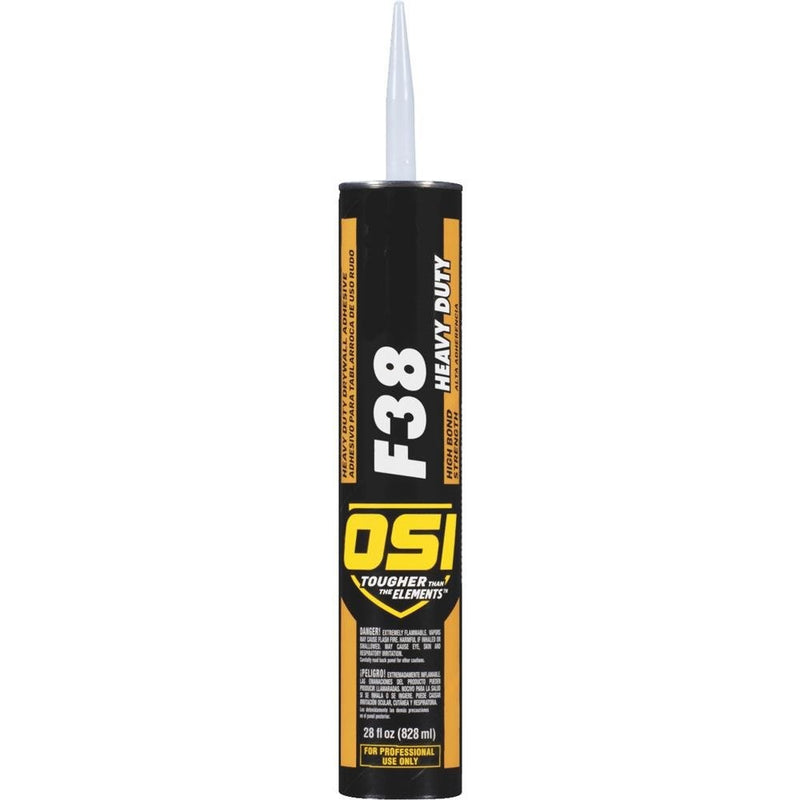 OSI F38 Heavy Duty Drywall Construction Adhesive 28-Fluid Ounce Cartridge (1630096)