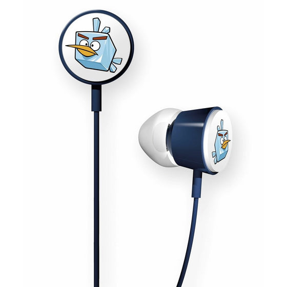 Gear4 HAB011G Angry Birds Space In-Ear Stereo Headphones - Ice Bird Tweeters