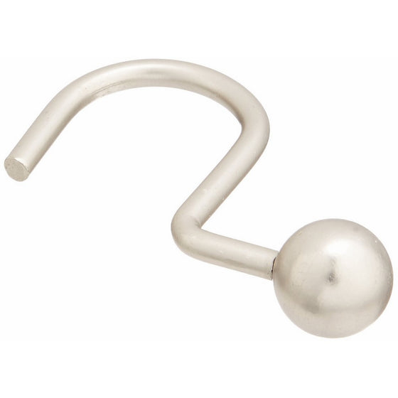 Homebasix Sd-cbh-sn Curtain Hook Ball, Satin Nickel