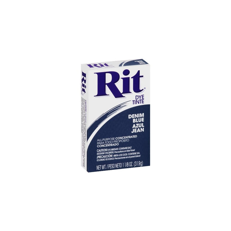 Rit All-Purpose Powder Dye, Denim Blue