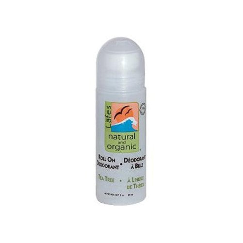 LAFE'S NATURAL BODY CARE DEOD,HEMP ROLL-ON,T TREE, 3 FZ
