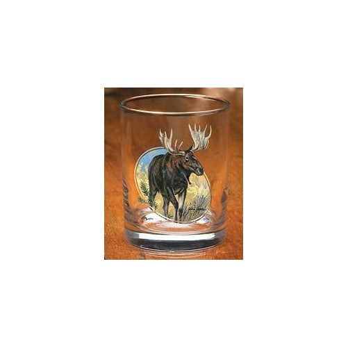 Moose II Double Old Fashioned Glasses by Janene Grende