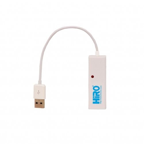 HiRO H50223 USB 2.0 to Fast Ethernet LAN 10/100Mbps Portable Network Adapter Windows 10 8.1 8 7 Vista XP 32-bit 64-bit Mac OS X 10.5 Compatible