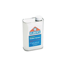 Elmer's 233 Rubber Cement, Repositionable, 1 qt