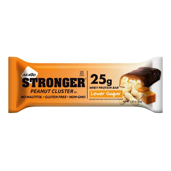 NuGo Stronger Peanut Cluster, 2.82 Ounce (pack Of 12)