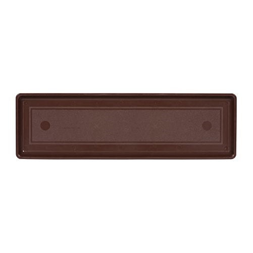 Novelty Countryside Flower Box Tray, Brown, 24-Inch