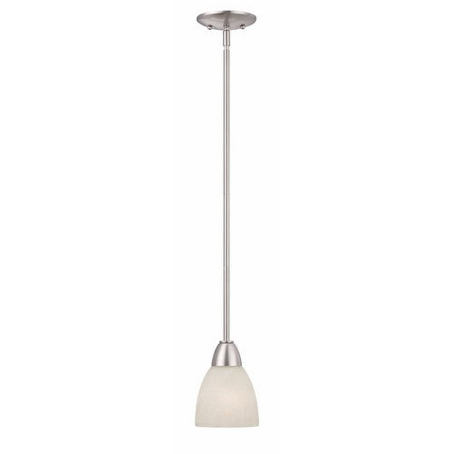 Designers Fountain 15005-MP-35 Torino Mini Pendant, Brushed Nickel