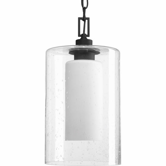 Progress Lighting P6520-31 1 LT Hanging Lantern with Etched Opal Glass