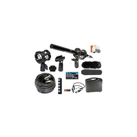 Professional Advanced Broadcast Microphone and accessories Kit for Canon EOS DSLR 5D Mark II III 6D 7D 7D II 77D 80D 70D 60D T6s T7i T6i T5i T4i T3i SL1 Cameras