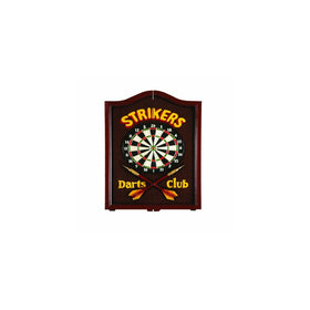 RAM Gameroom Products Dartboard Cabinet, Strikers Darts Club