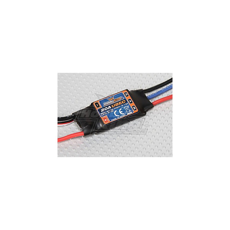 HobbyKing 20A ESC 3A UBEC