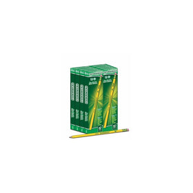 Dixon Ticonderoga Wood-Cased #2 HB Pencils, Box of 96, Yellow (13882) by Dixon Ticonderoga