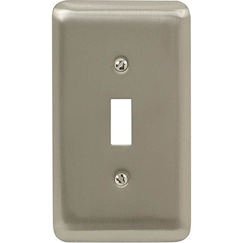 American Tack 2TPW Pewter Finish Single Toggle Wallplate