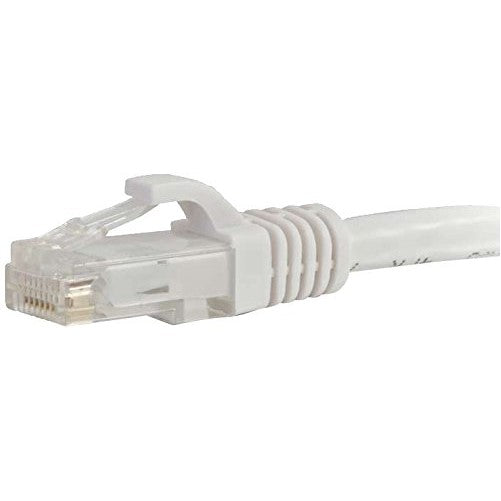 C2G/Cables to Go 27163 Cat6 Snagless Unshielded (UTP) Network Patch Cable, White (10 Feet/3.04 Meters)