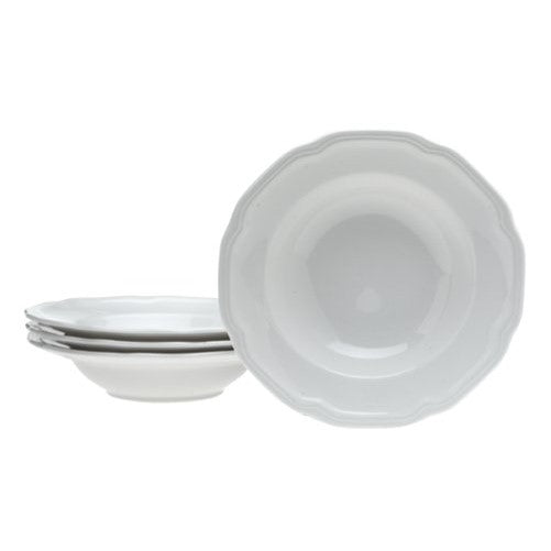 Mikasa Antique White Fruit Bowls, Set of 4