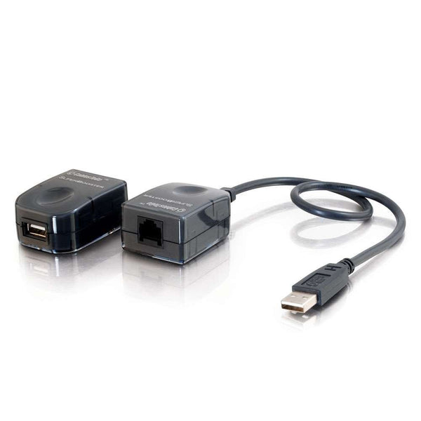 C2G/Cables to Go 29341 USB 1.1 Over Cat5 SuperBooster Extender Dongle Kit, TAA Compliant