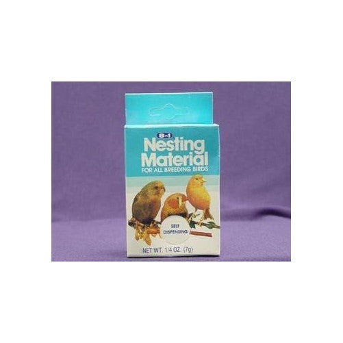 8 in 1 Ecotrition Nesting Material for Cockatiels Parakeets Finches 0.25 Oz