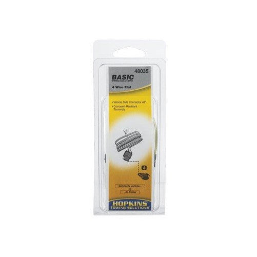 Hopkins 48035 4 Wire Flat Vehicle End Connector