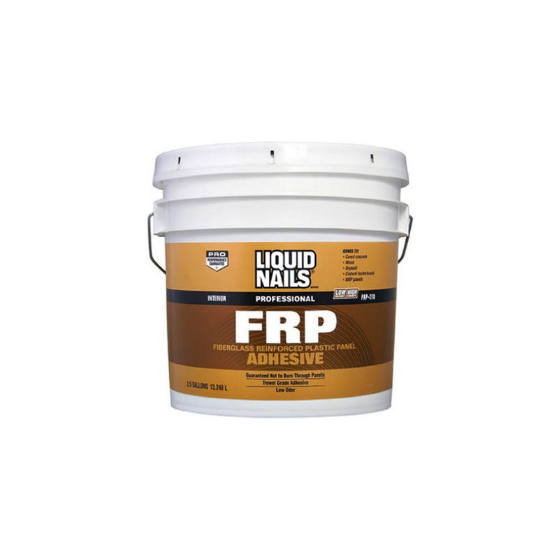 Liquid Nails 022078310355 LTX FRP Adhesive, 3.5 gallon