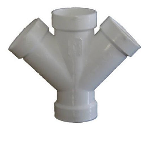 Genova Products 73420 Double Wye Pipe Fitting, 2"