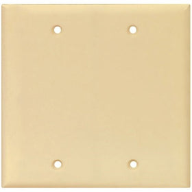 2g Blank Box Mount Plate-Ivory
