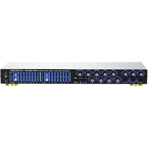 VocoPro DA-1055 Pro Professional 6 MIC. Digital Echo Mixer/Parametric Equalizer