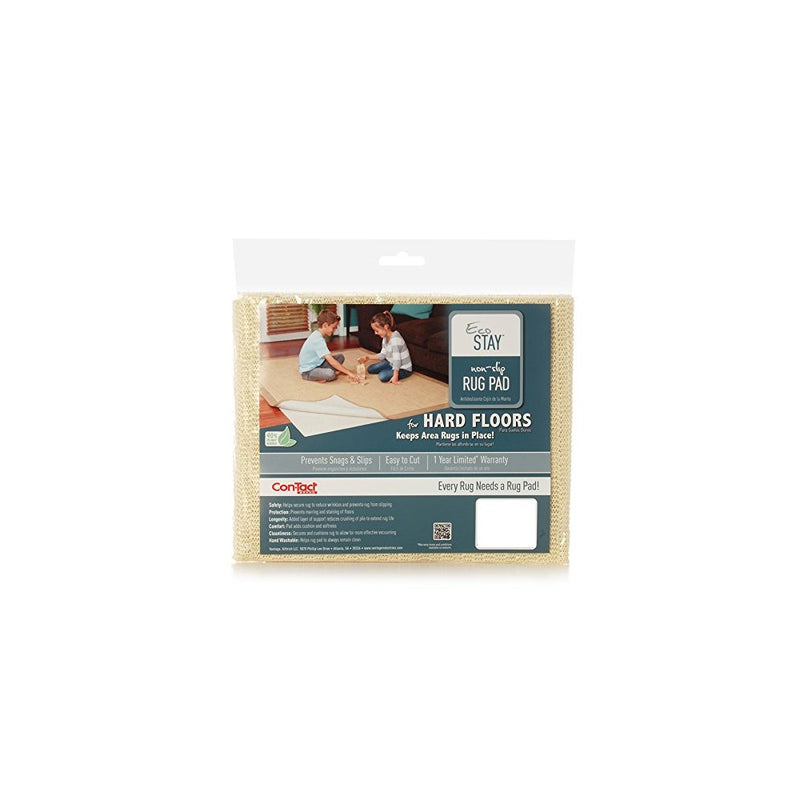 Con-Tact Rug Pad 2x4, Non-Slip Area Rug Pad, Eco-Stay for Hard Floors