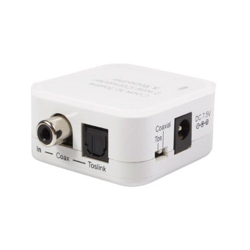 StarTech.com SPDIFCOAXTOS Two Way Digital Coax to Toslink Audio Converter Repeater