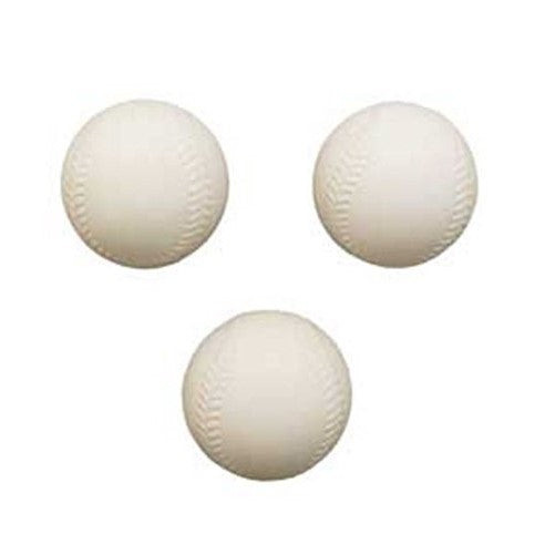 Fisher-Price Triple Hit Foam Baseball -(3pk) Replacement Balls,White