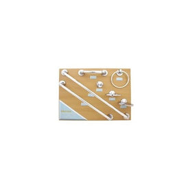 WORLDWIDE SOURCING DB-2318K-BK Bath Hardware Display Kit, 4-Pack