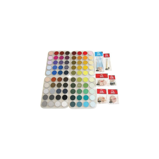 Colorfin PPSTL80 PanPastel Ultra Soft Artist Pastel Set, 80-Pack