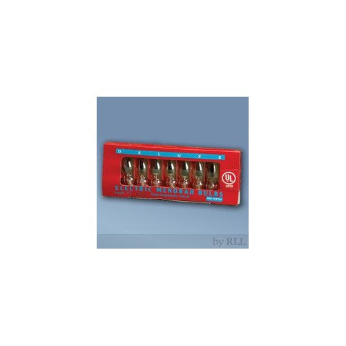 Electric Chanuka Menorah Flickering Bulbs 9 Pack