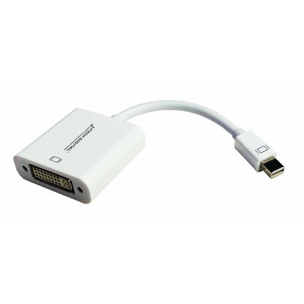 J-Tech Digital JTDMINIDVI Mini Display Port to DVI Adapter Female Cable for MacBook/MacBook Pro/iMac/MacBook Air