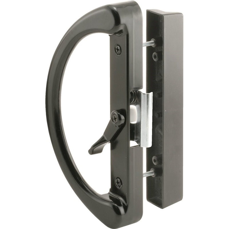 Prime-Line Black Patio Clam Latch Door Handle C-1222