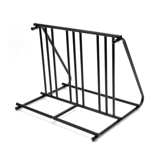 TMS Hd Steel 1-6 Bikes Floor Mount Bicycle Park Storage Parking Rack Stand 2 3 4 5