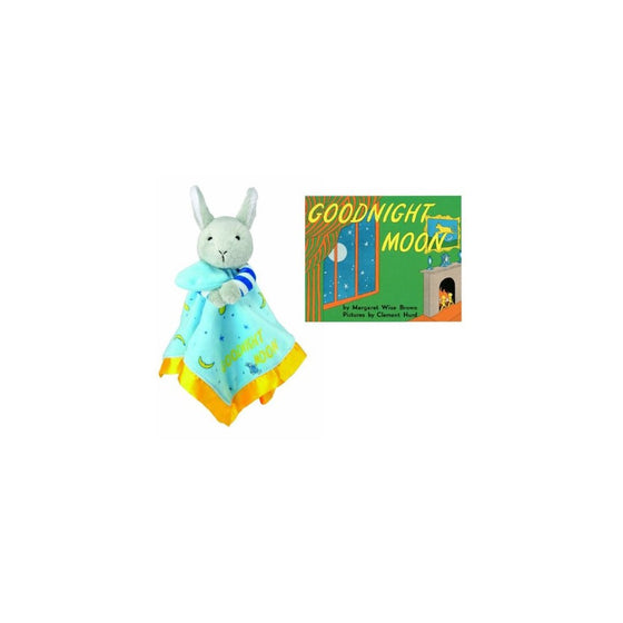 Goodnight Moon Bunny Blankie & Beloved Board Book, Baby Gift Set