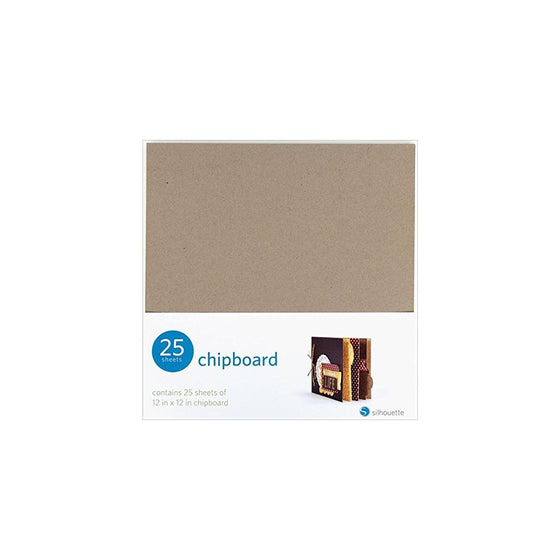 Silhouette of America Silhouette Chipboard, 12 by 12-Inch, 25/Pack