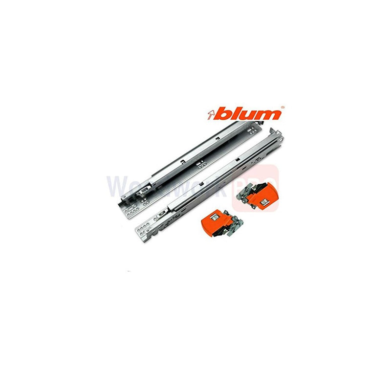Blum 563F5330B TANDEM Plus BLUMOTION Full Extension Concealed Drawer Slides for, Zinc Plated