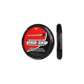 Dodge Elite Black Car Truck Steering Wheel Cover Universal Fit