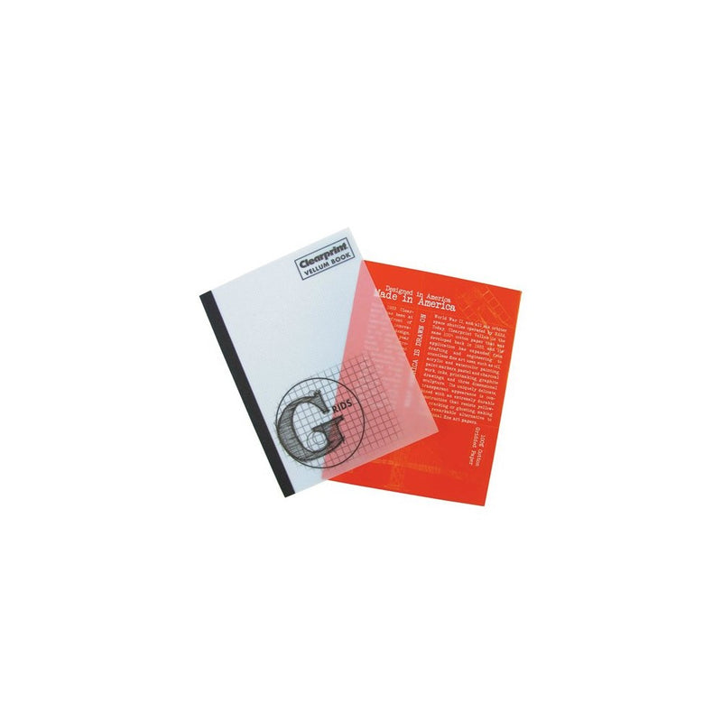 6 x 8 Gridded Vellum Book Clearprint (CVB68G)