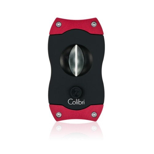 Colibri V-Cut Cigar Cutter, Red