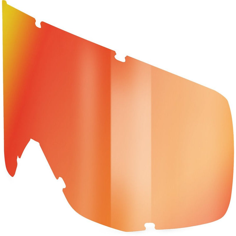 Scott Tyrant/Hustle/Split Replacement Lens Works Single Off-Road Motorcycle Eyewear Accessories - Orange Chrome - One Size