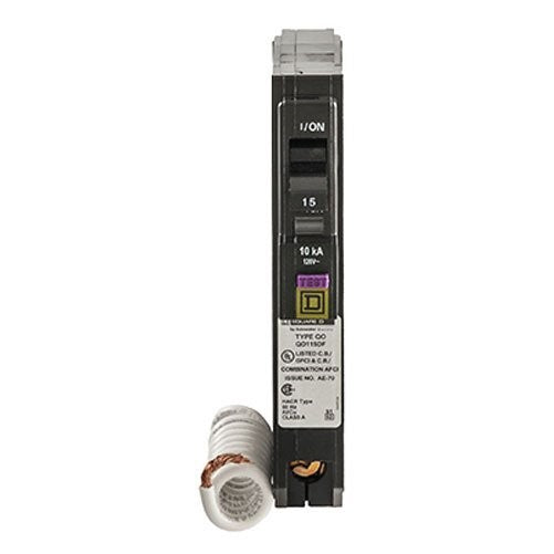 Square D by Schneider Electric QO 20 Amp Single-Pole Dual Function (CAFCI and GFCI) Circuit Breaker