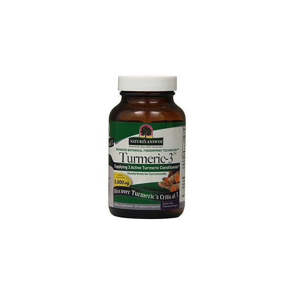 Nature's Answer Turmeric-3, 90-Count