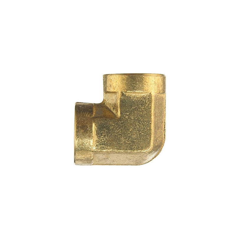 Jmf Elbow 90 Deg. 1/2 " Fpt X 1/2 " Fpt Yellow Brass Bulk < 0.25 % Lead