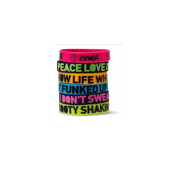 Zumba A0A00524 Express Yourself Bracelets (6PK)