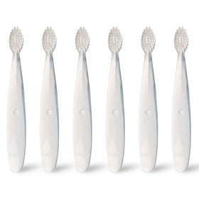 RADIUS - Pure Baby Toothbrush, Designed for Delicate Teeth and Gums, For Children 6 to 18 Months Old (Pack of 6)