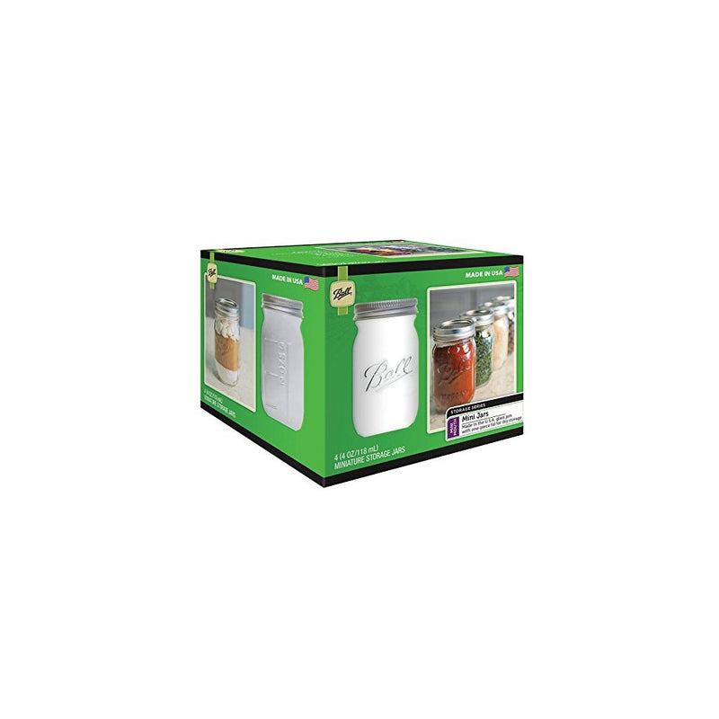 Mini Jar Mini Mth4oz 4pk