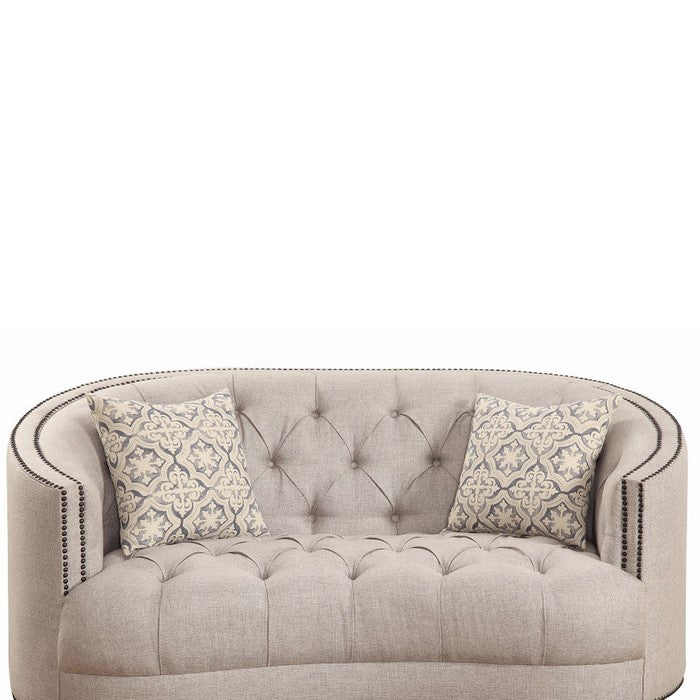 Loveseat, Beige
