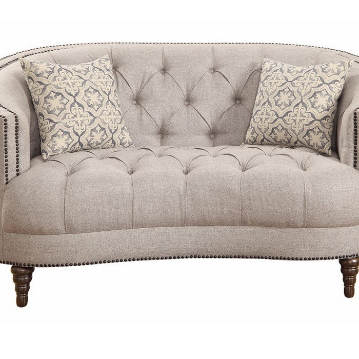 Loveseat, Beige
